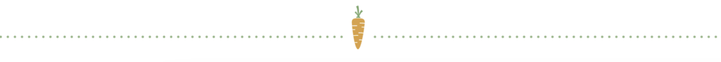 divider with carrot in the middle