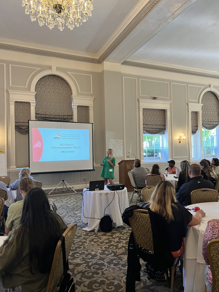 Presentation on School Meal Programs